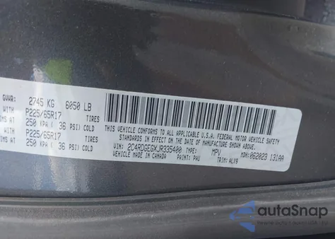 2018 Dodge Grand Caravan Gt from USA, damaged, VIN 2C4RDGEGXJR335400